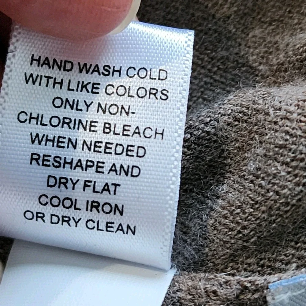 Banana Republic Cardigan Womens Small Knit Wool Cashmere Blend Luxury Open Front - Picture 13 of 14